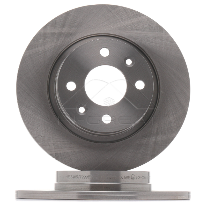 Wholesale Auto Parts Brake System Parts High Quality Brake Discs 8200123117 for Renault LOGAN I (LS_) 1.4 2004-
