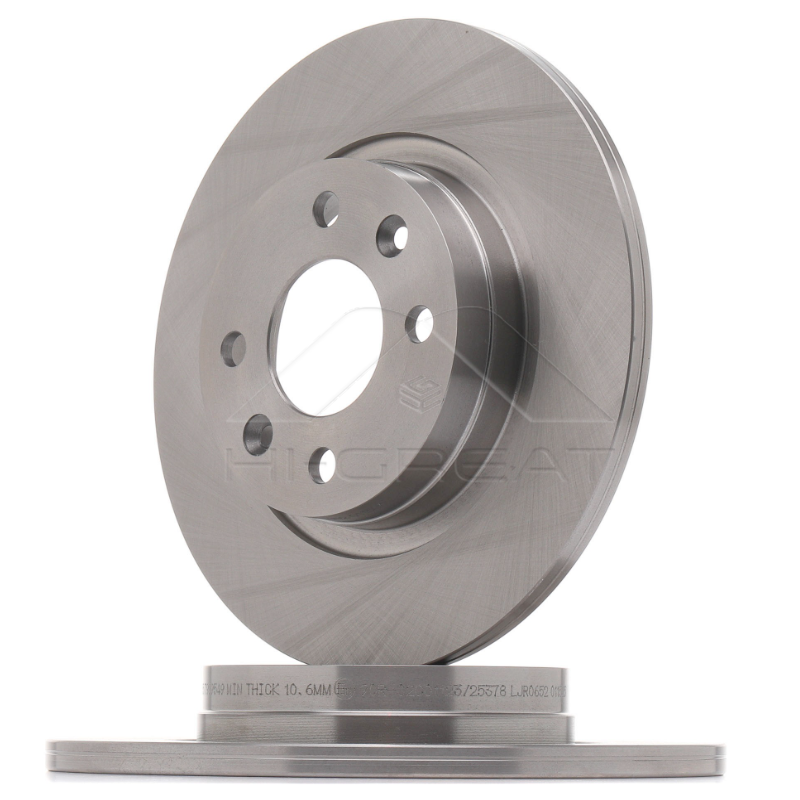 Hi-Great High Quality Auto Parts Brake System Parts R1015P Brake Discs for Renault LOGAN I Estate (KS_) 1.4 2007-
