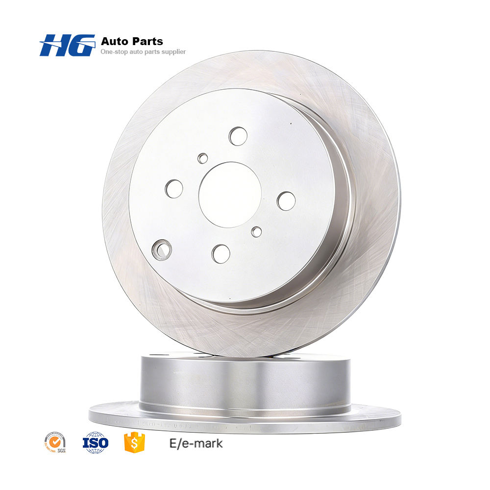 Car Automatic Brake System Parts 42431-12250 Brake Discs for Toyota Corolla (_E12_) 1.4 VVT-i 2001-2007