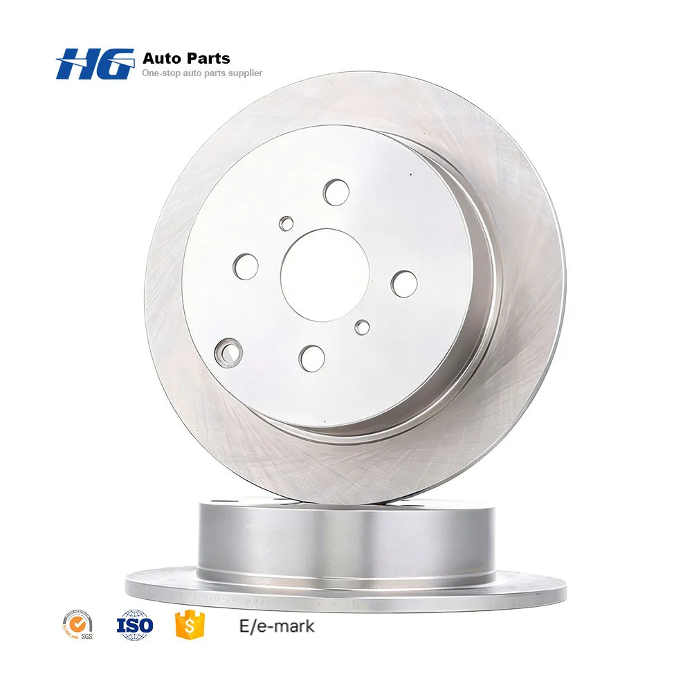 Car Automatic Brake System Parts 42431-12250 Brake Discs for Toyota Corolla (_E12_) 1.4 VVT-i 2001-2007