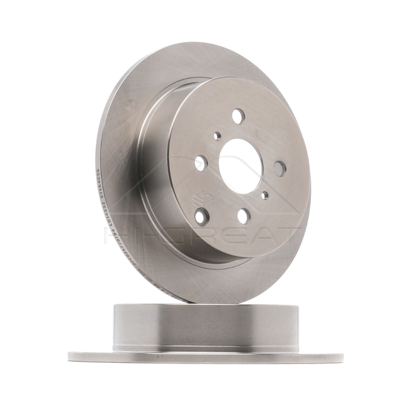 Car Automatic Brake System Parts 42431-12250 Brake Discs for Toyota Corolla (_E12_) 1.4 VVT-i 2001-2007