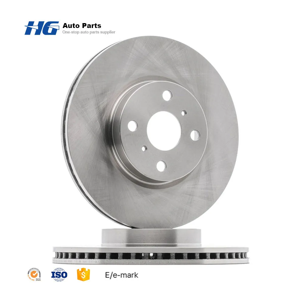Auto Parts Brake System Parts 43512-0D190 Brake Discs for Toyota Corolla Saloon (_E15_) 1.8 (ZRE142, ZRE152) 2006-2014