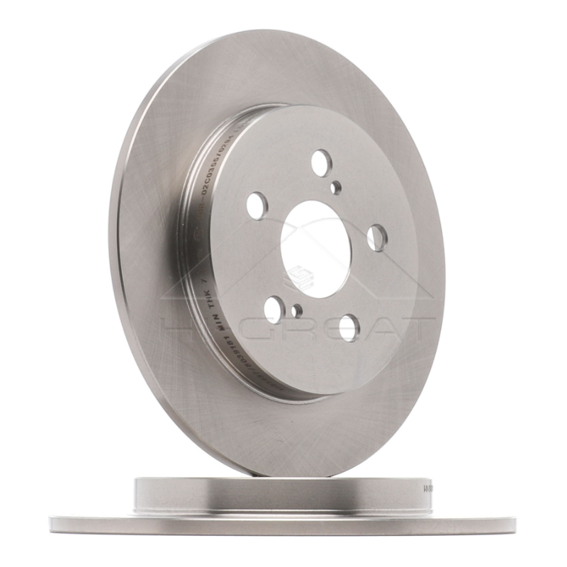 Factory Wholesale China Auto Parts Brake System Parts 4243112310 Brake Discs for TOYOTA COROLLA Saloon 1.6 CNG 2007-2013