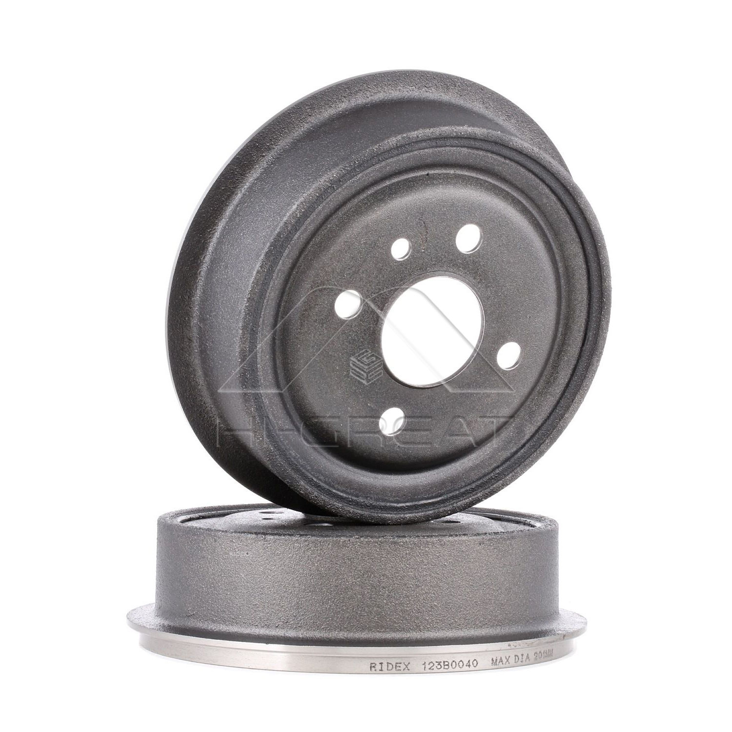 Superior Braking Performance Durable Brake Discs 96175281 for Opel KADETT VAUXHALL Astra MK Daewoo LANOS-Cast Iron Steel 12